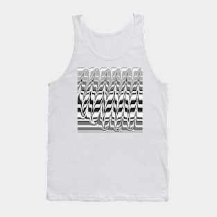 Abstract Rise And Fall Tank Top